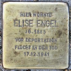 Stolperstein dedicated to Elise Engel