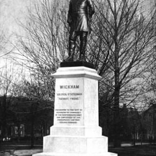 Statue of Williams Carter Wickham