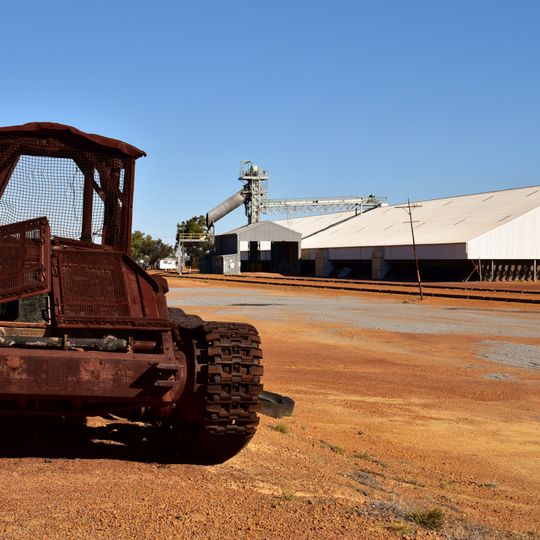 Maya grain receival point