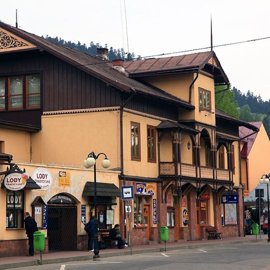 Market Square in Krościenko nad Dunajcem