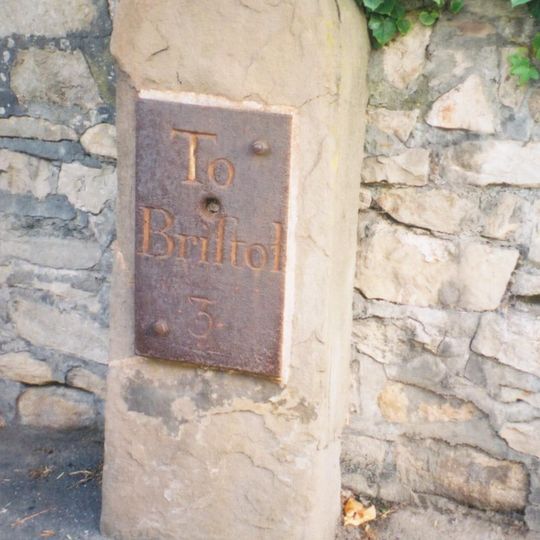 Milestone At St 5718 7756 Approximately 10 Metres North East Of Trym Lodge