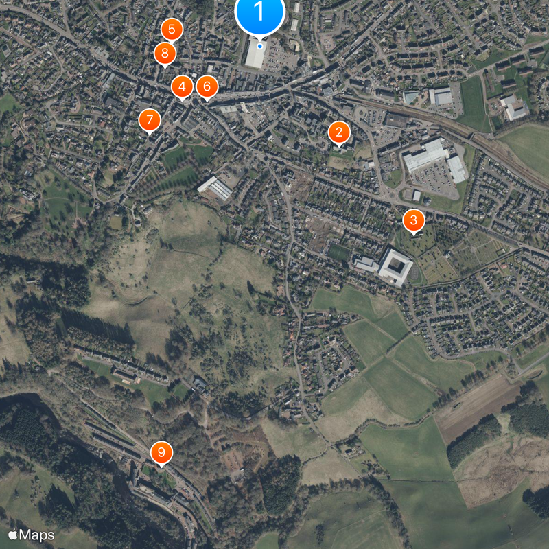 Lanark Map