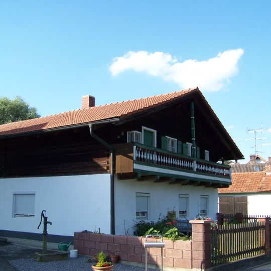Obergeschoss-Blockbau