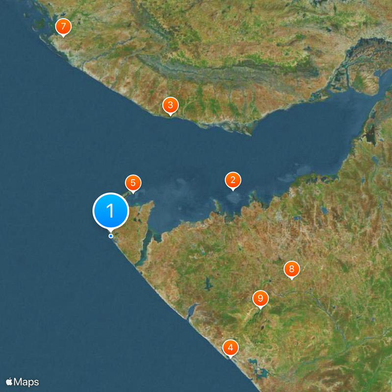 Dwarakadhish Temple Mappa