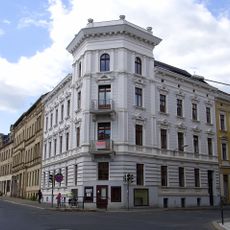 Mietshaus in geschlossener Bebauung, Eckhaus zur Schützenstraße Bismarckstraße 17