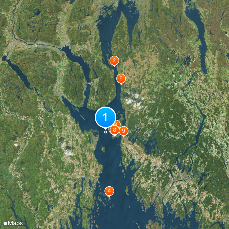 Oslofjord Map