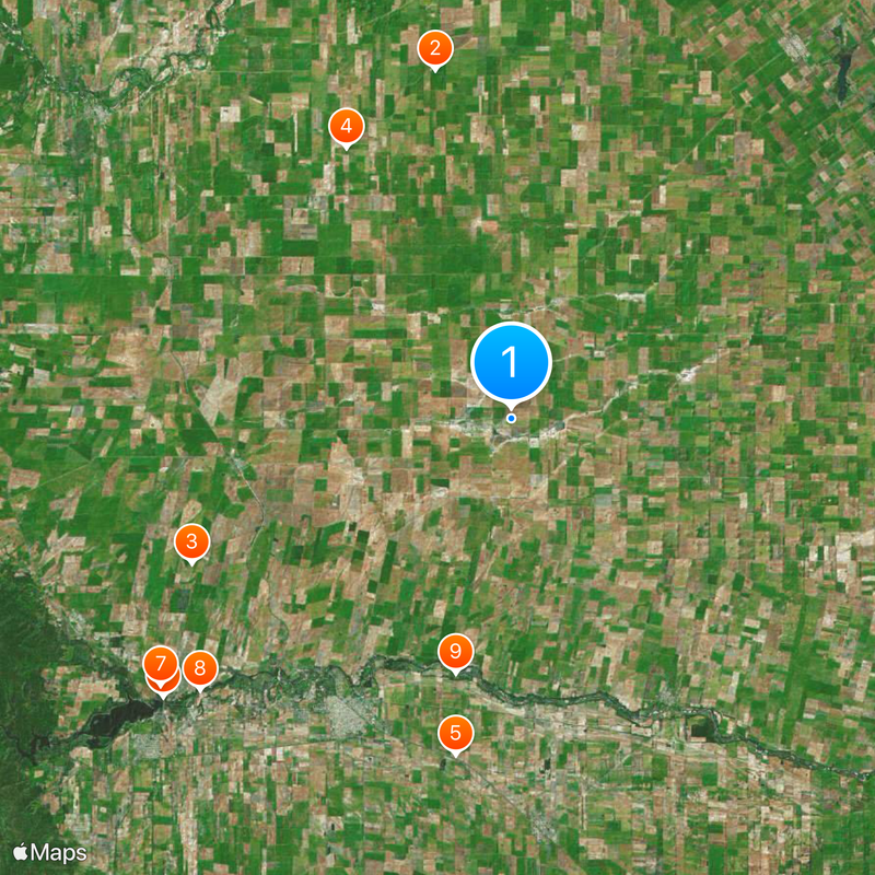 Provinz Córdoba Karte