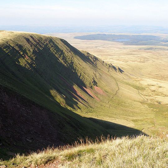 Rundhügel auf dem Fan Foel