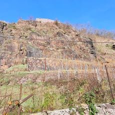 Felsen mit Gangbildung Proschwitz