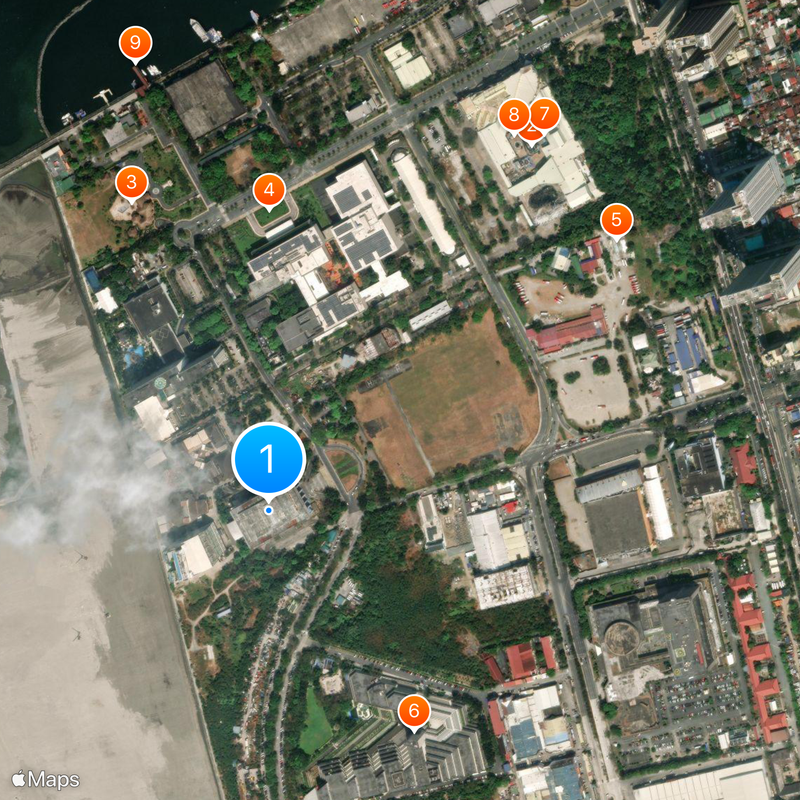 Manila Film Center Mapa