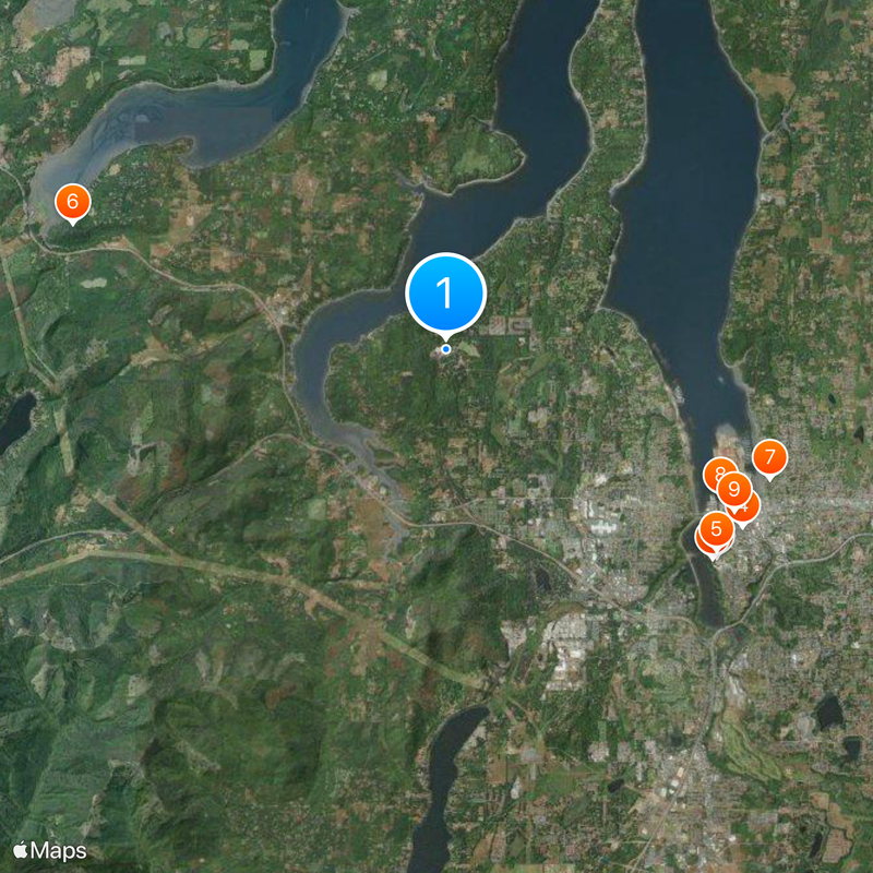 The Evergreen State College Map
