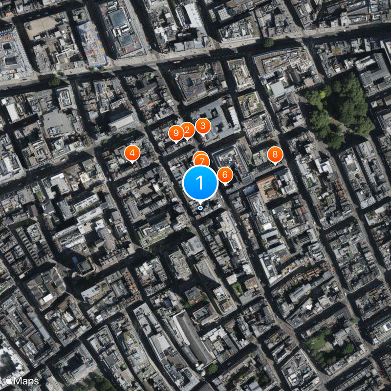 Soho Mapa