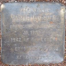 Stolperstein dedicated to Marie van Biema