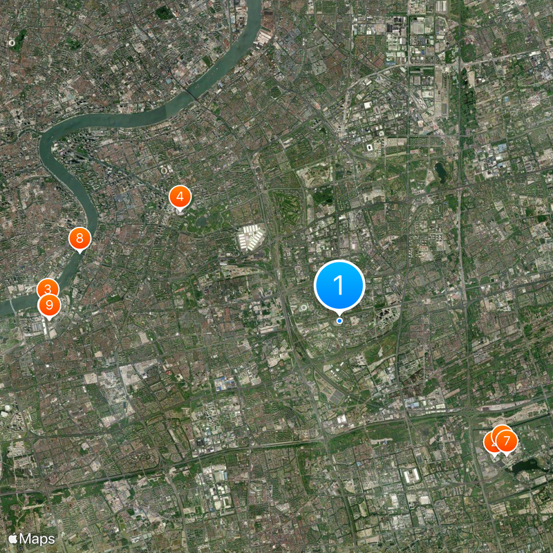 ShanghaiTech University Map