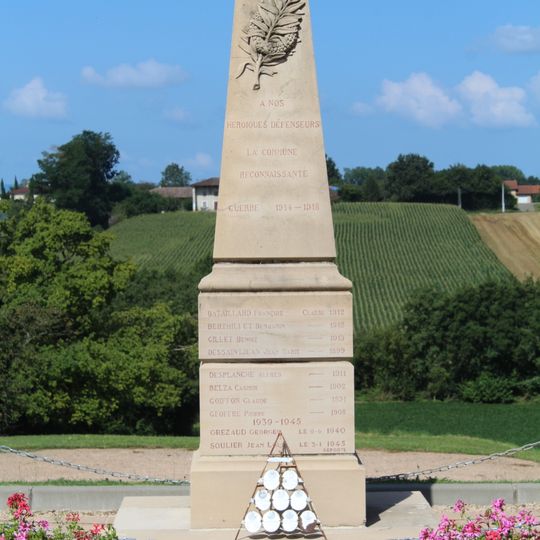 War memorial of Saint-Julien-sur-Veyle