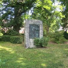 Pomník Františka Pošepného v zámeckém parku v Jilemnici