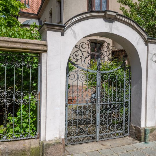 Einfriedung Berckhauserstraße 17 in Nürnberg