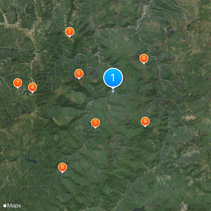 Val Trebbia Map
