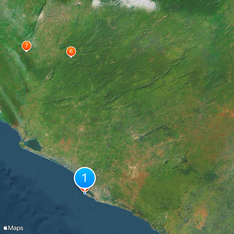 University of Liberia Map