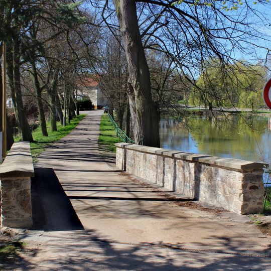 Stone bridge in Únehle