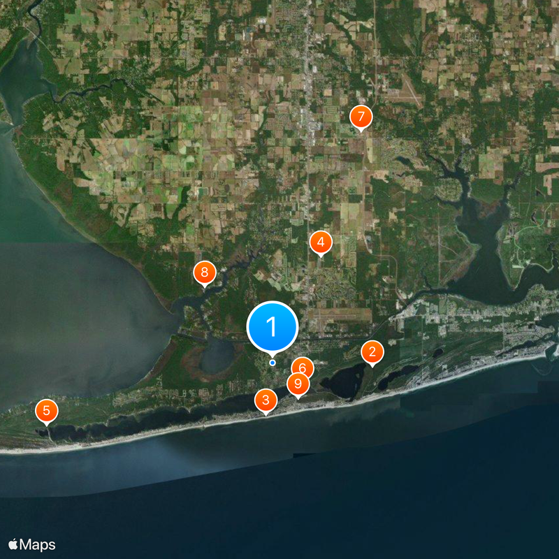 Gulf Shores Map