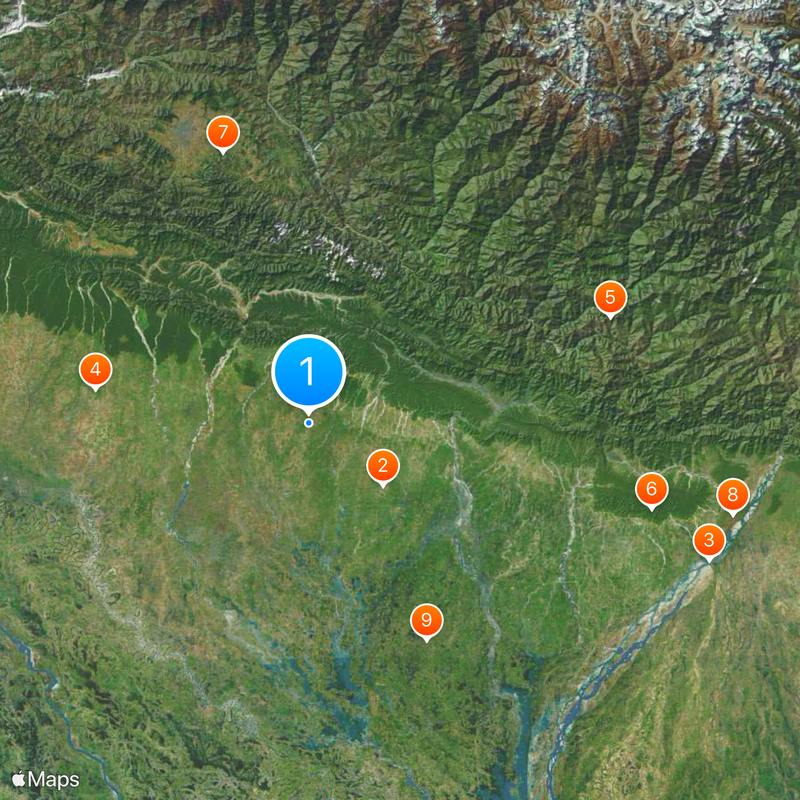 Madhesh Province Map
