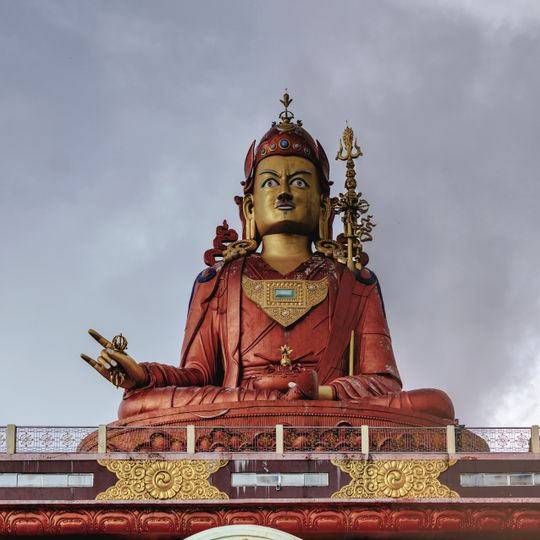 Statue of Padmasambhava in Namchi
