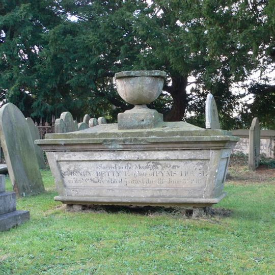 Group Of Chest And Table Tombs To South Of South Aisle Of Church Of St Michel