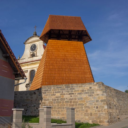 Dřevěná zvonice v Oseku