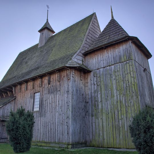 Saint John the Baptist church in Łaszew