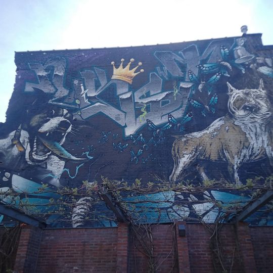 Wandmalerei, Kunstwerk