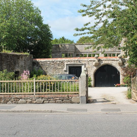 Wall South East Of Arwenack Manor