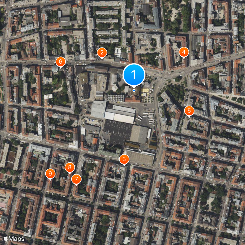 Brauerei Ottakringer Map