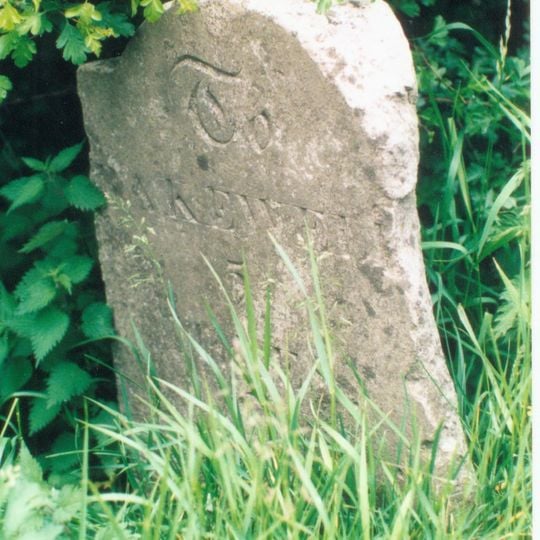 Milestone 150 Metres South West Of Brimsbury Well