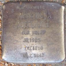 Stolperstein dedicated to Anna Maria Kugelmann