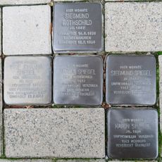 Stolperstein à la mémoire d’Inge Johanna Spiegel