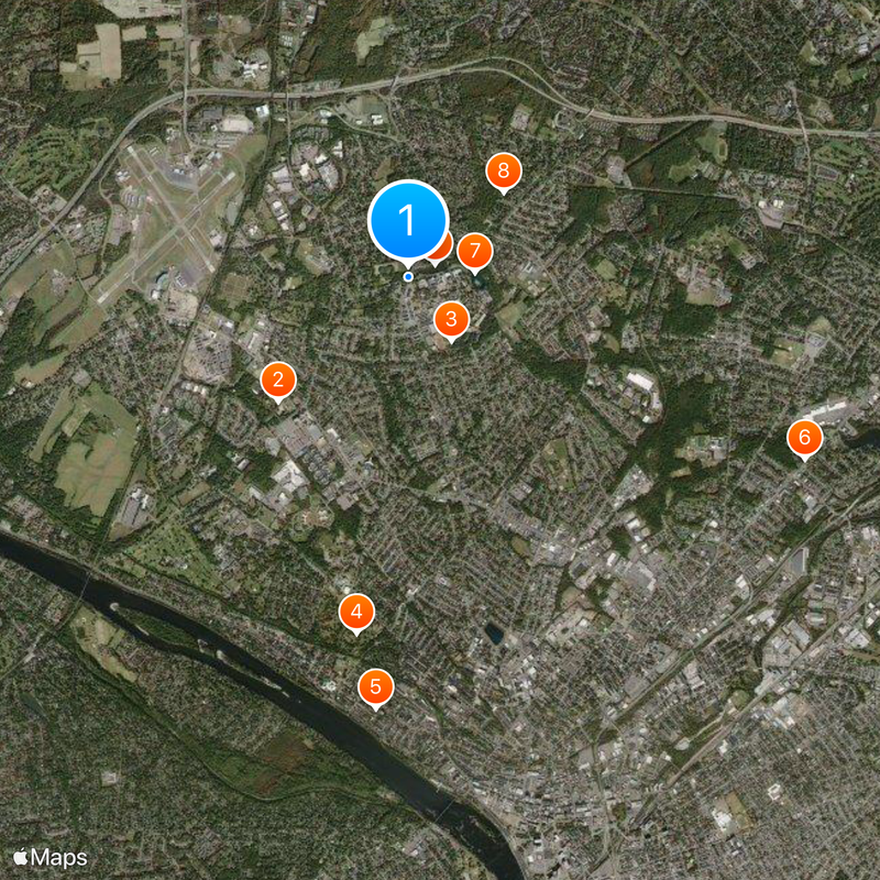 The College of New Jersey Map