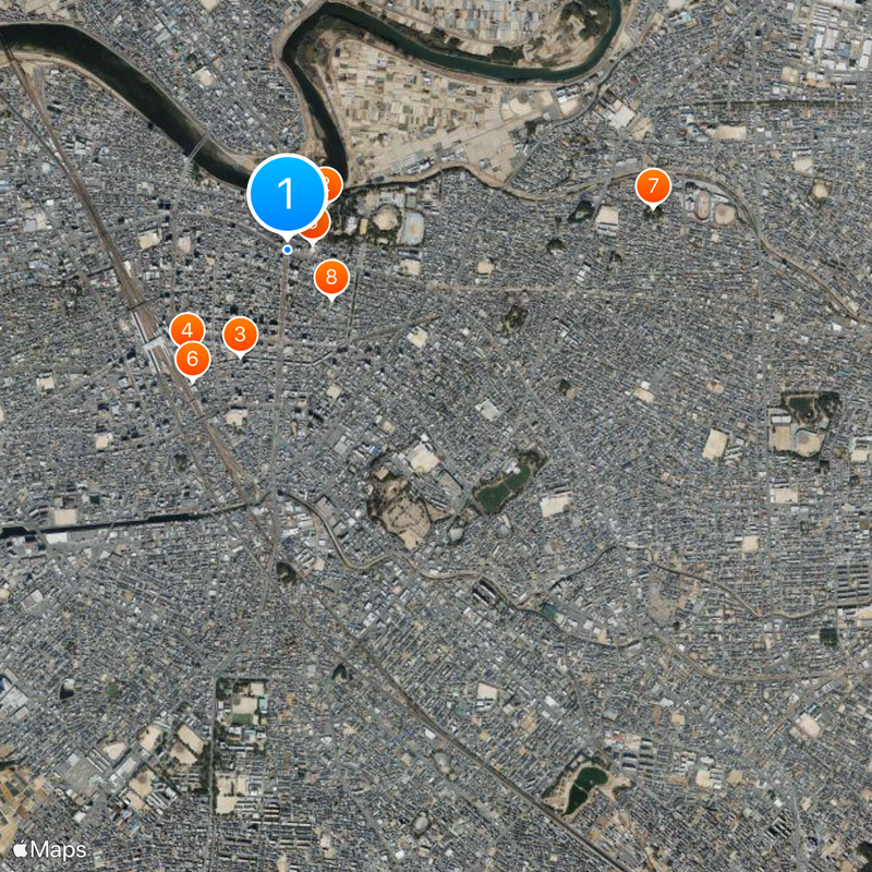 Japan National Route 23 Carte