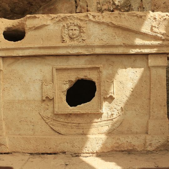 Olympos port mausoleums