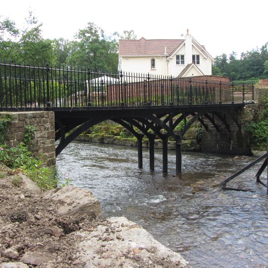 Iron Bridge over River Rhymney
