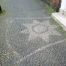 Pebble Pavements In Bath Street, Lytham