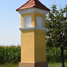 Column shrine in Bohuňovice near cemetery
