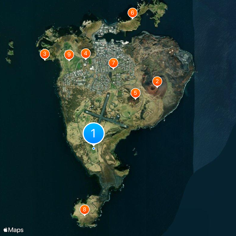 Heimaey Map