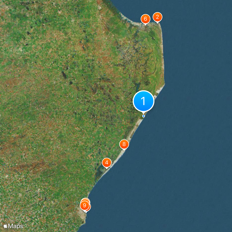 Cariló Map