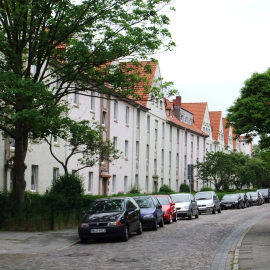 Städtische Wohnhausbauten, Wohnhausgruppe I-IV