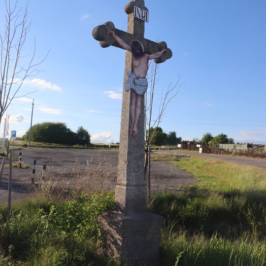 Kříž u parkoviště u Trnavy