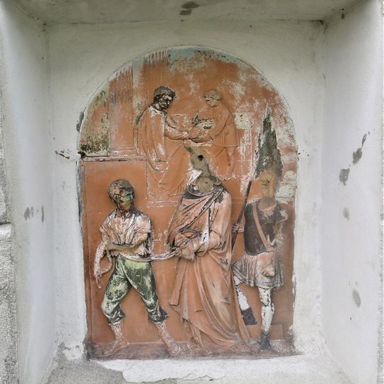 Kaplička I. zastavení křížové cesty v Bílém Kostele nad Nisou