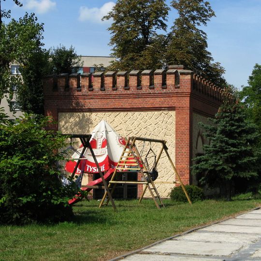 Szatnia w zespole szybu Elżbieta w Chorzowie
