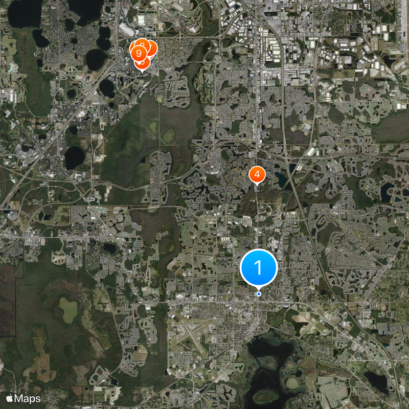 American Association for Nude Recreation Map