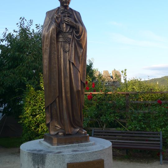 Statue of John Neumann in Prachatice